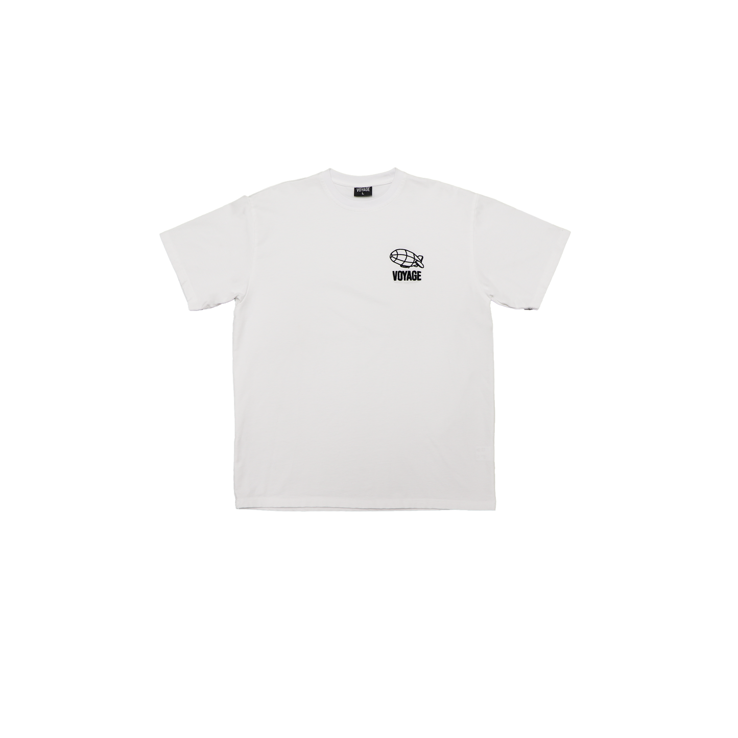 Embroidered white t-shirt